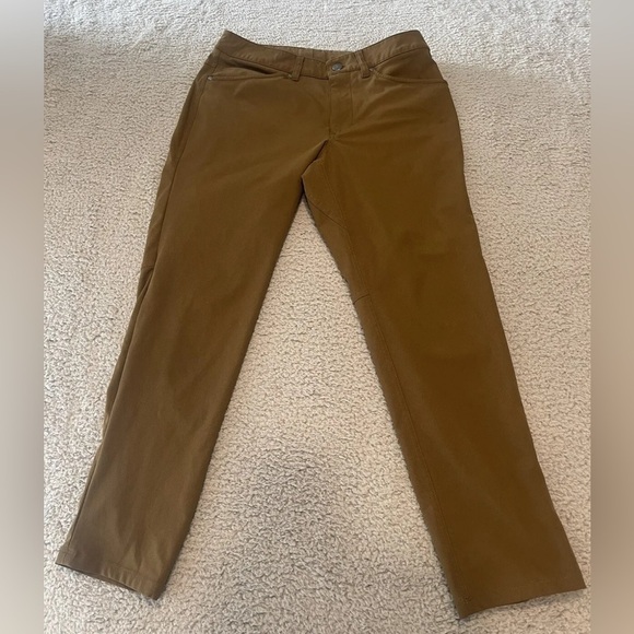Lululemon ABC Slim-Fit Pant 28" *Warpstreme Deep Artifact Size 30x28” - Picture 1 of 9